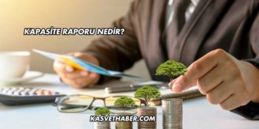 Kapasite Raporu Nedir?