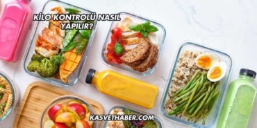 Kilo Kontrolü Nasıl Yapılır?
