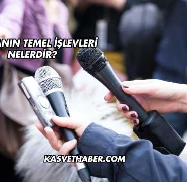 Medyanın Temel İşlevleri Nelerdir?