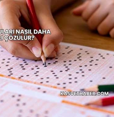 YKS Soruları Nasıl Daha Hızlı Çözülür?