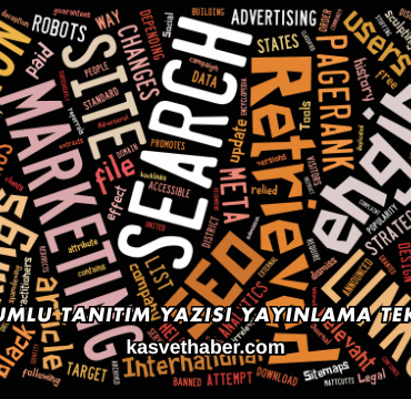 SEO Uyumlu Tanıtım Yazısı Yayınlama Teknikleri